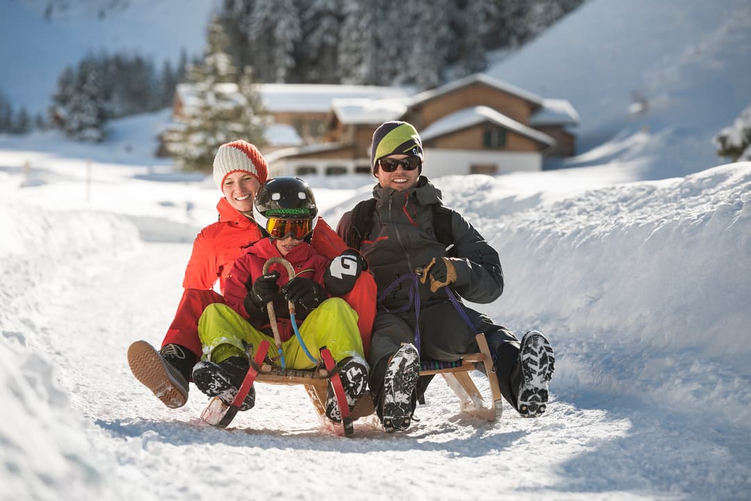 Familienerlebnis Rodeln